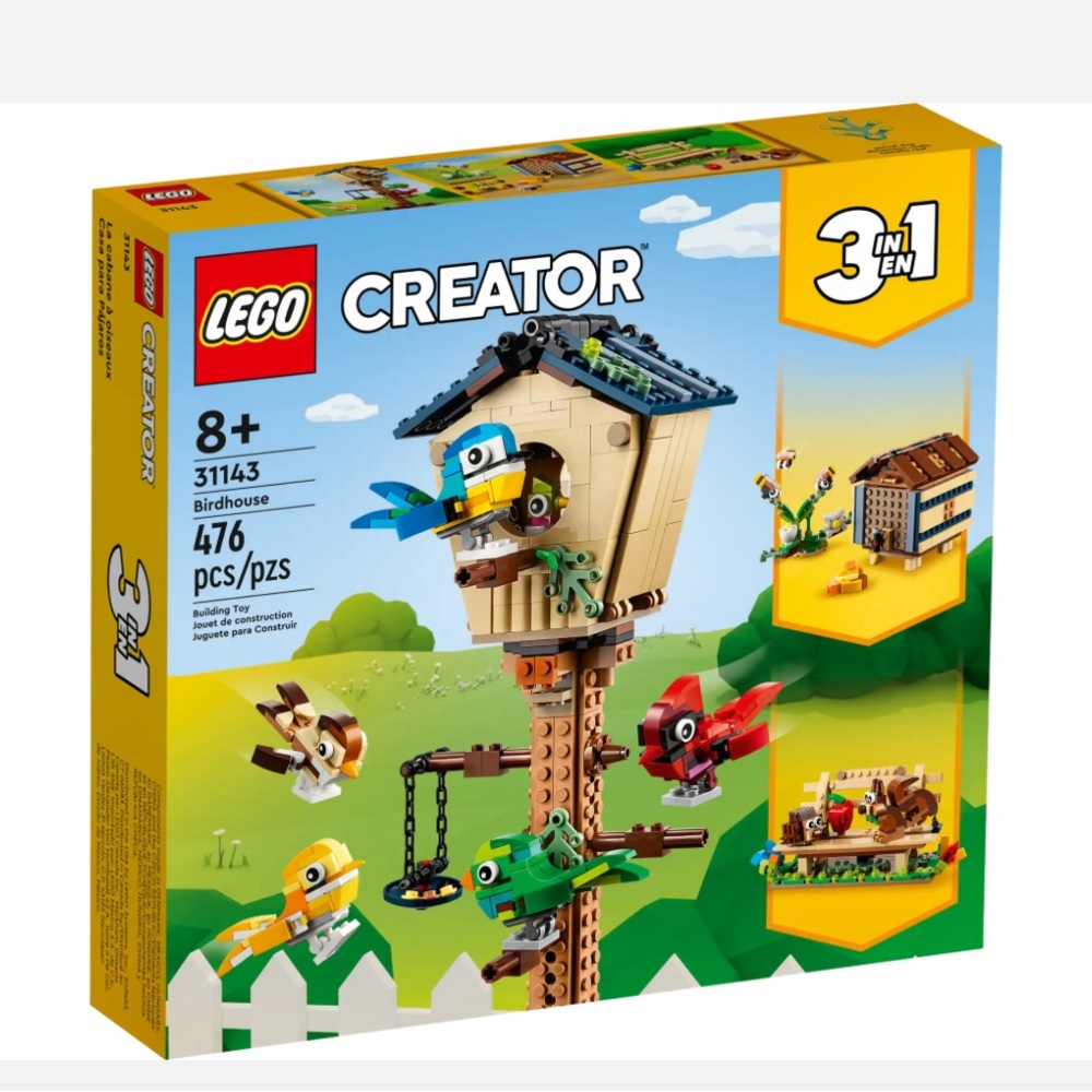 Lego 3 n 1 Creator Bird house